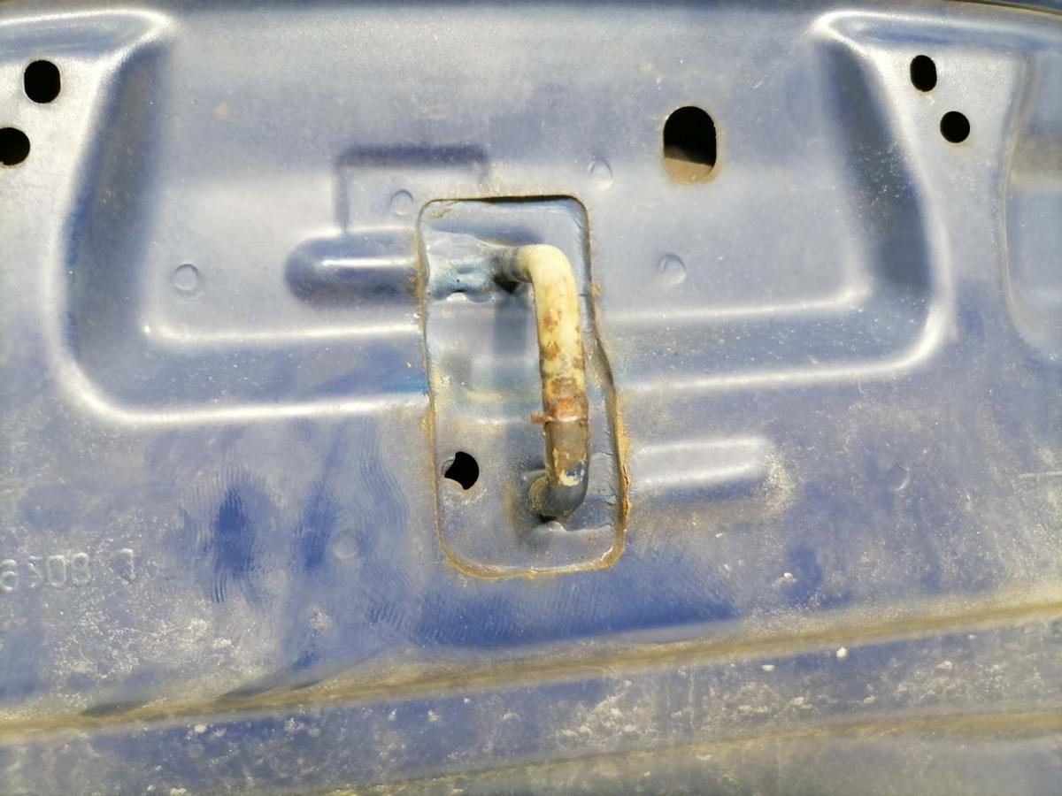 Dacia Sandero original Motorhaube OV61H Blue Marine Bj.2009